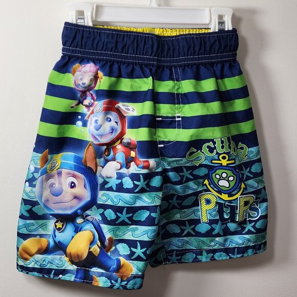 Paw Patrol Toddler Boy Swim Trunks 3T - Picture 2 of 4